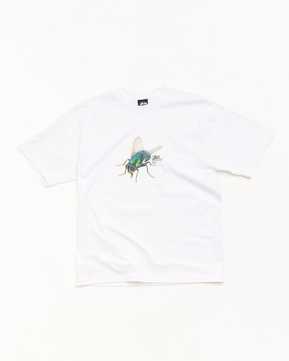 Fly Gear Tee Unisex Short Sleeve In White | hero:main:collection:new-arrivals,shirts,tops-shirts,all,tees,outerwear,denim,knits,accessories,sunglasses,hoodies,sweats,mens-hoodies-sweatshirts,shorts,pants,bottoms,crew-sweats,zip-ups,swim,sweatpants,graphics,lazy-tees,mens-swim,womens-swim,swim,basic-9twenty,button-ups,jerseys,thermals,shorts,trunks,cargos,denim-jeans,bottoms,bags,belts,wearables,gear,footwear,button-ups,basic-tops,jerseys, | product-card-slider