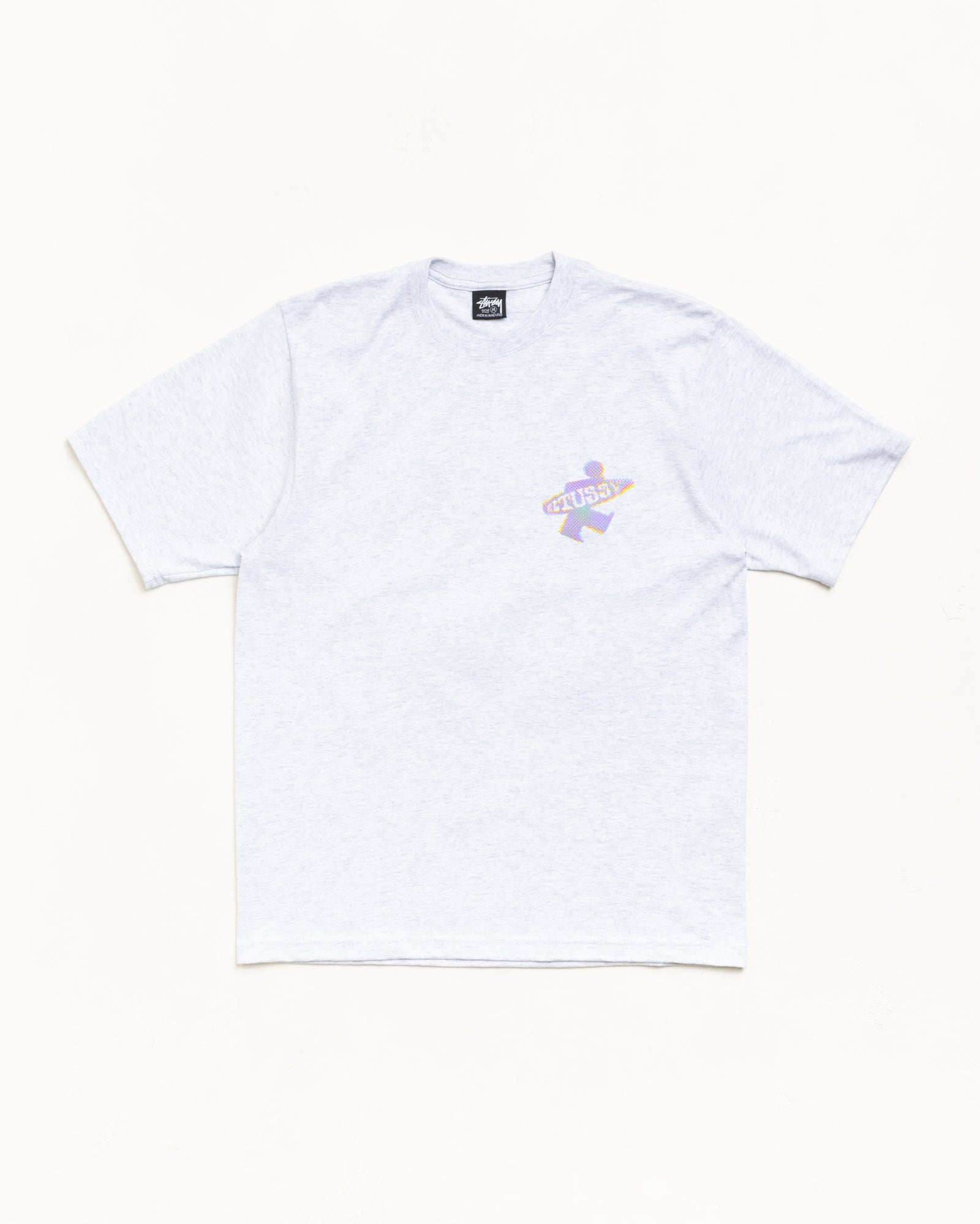 Dot Surf Tee Unisex Short Sleeve In Ash Heather | product-card-slider