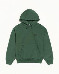 Basic Stussy Pig. Dyed Hood Mens Long Sleeve In Pine | product-card-slider