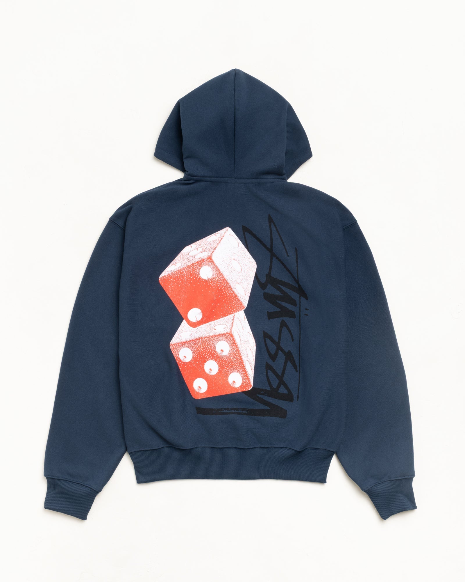 Tall Dice Zip Hood Mens Long Sleeve In Navy | hero:main:collection:zip-ups | product-card-slider