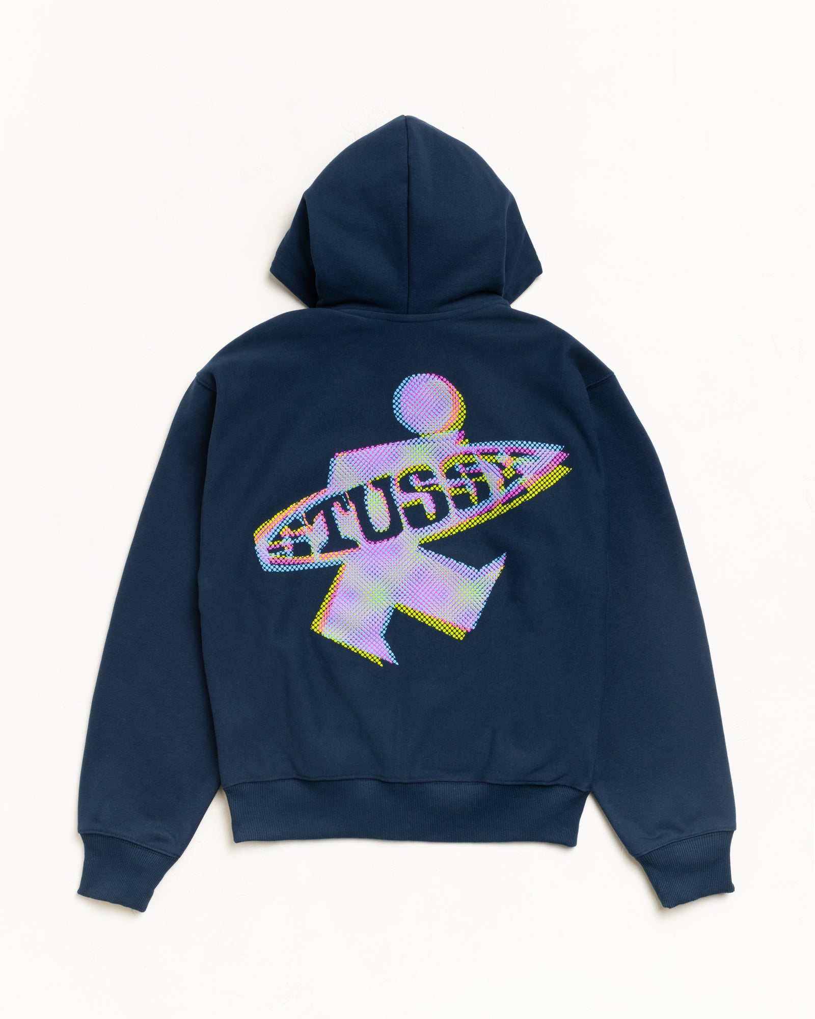 Dot Surf Zip Hood Unisex Long Sleeve In Navy | hero:main:collection:new-arrivals, | product-card-slider