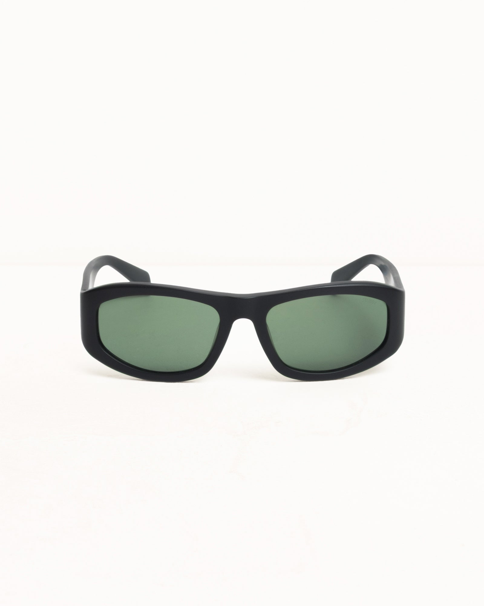 Landon Sunglasses Accessories In Matte Black/green Lens | hero:main:collection:new-arrivals,shirts,tops-shirts,all,tees,outerwear,denim,knits,accessories,hoodies,sweats,mens-hoodies-sweatshirts,shorts,pants,bottoms,sunglasses, | product-card-slider