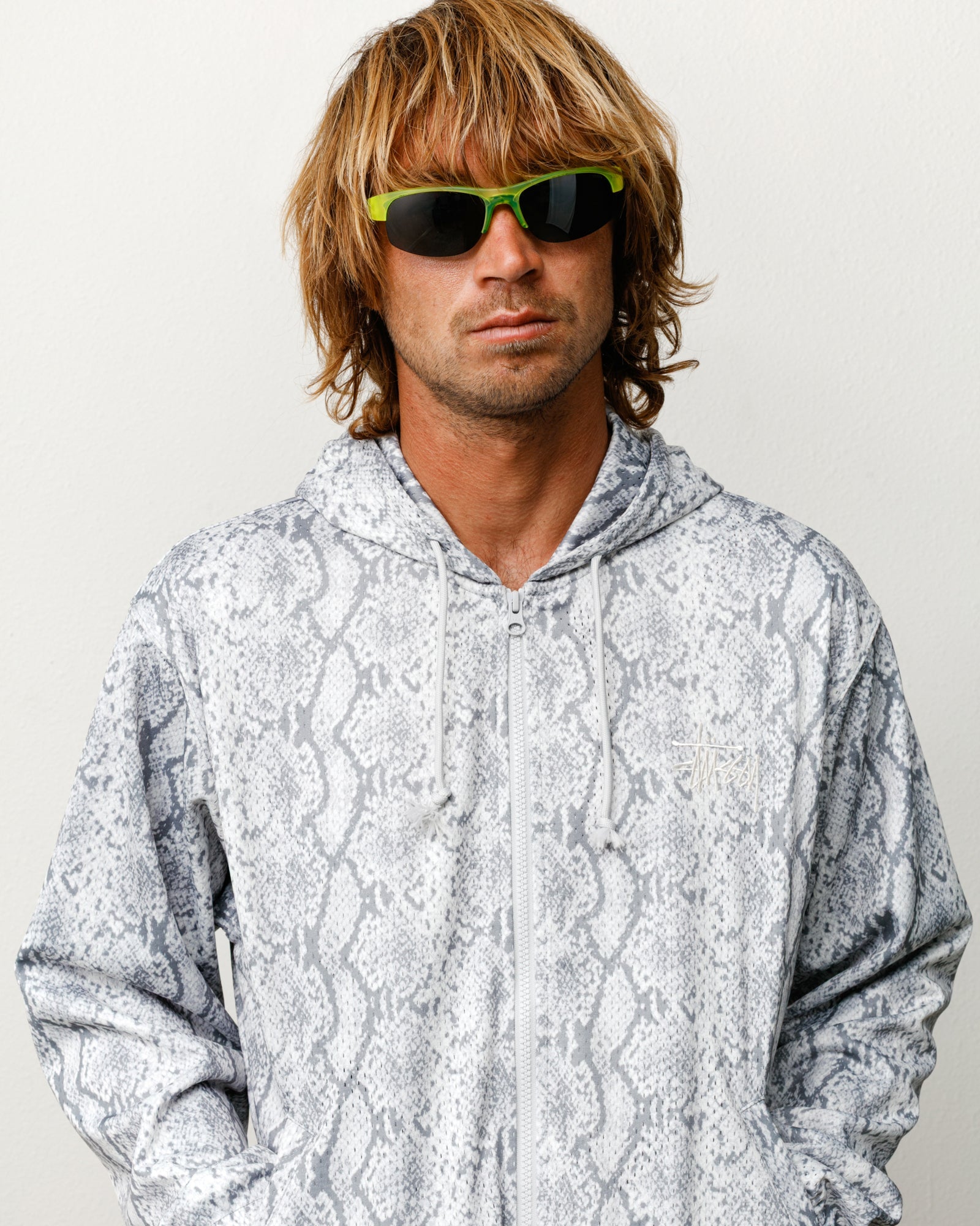 Hiro Sunglasses Unisex In Frost Yellow/black Lens | product-card-slider