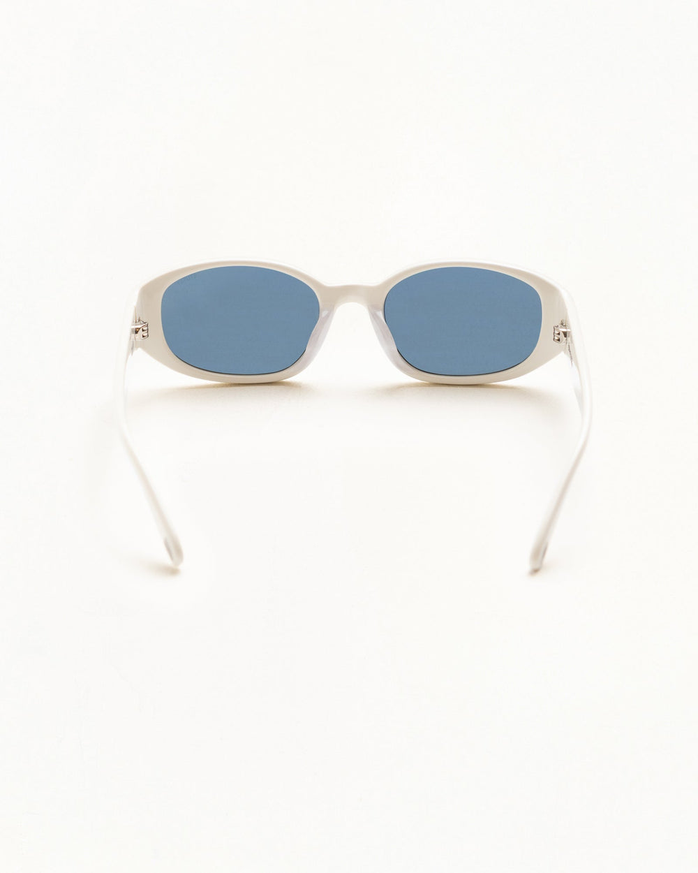 Roman Sunglasses Unisex In Bone/black Lens
